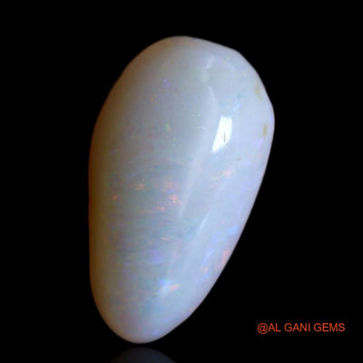 Natural Fire Opal Gemstone 2.95 Cts Loose Pear Cabochon From Australia 14x8x4 mm A-480