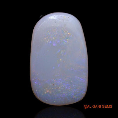 1.20 Cts Natural Australian Fire Opal Loose Gemstone Fancy Cabochon 13x8x1 mm A-486