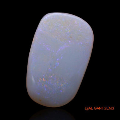 1.20 Cts Natural Australian Fire Opal Loose Gemstone Fancy Cabochon 13x8x1 mm A-486