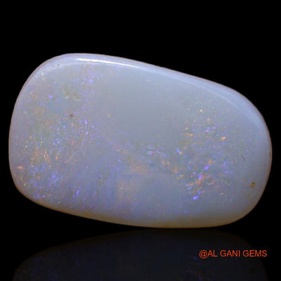 1.20 Cts Natural Australian Fire Opal Loose Gemstone Fancy Cabochon 13x8x1 mm A-486