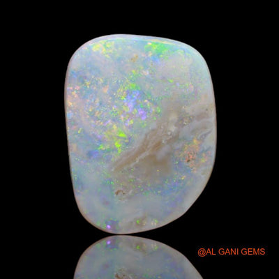 3.00 Cts Natural Australian Fire Opal Loose Gemstone Fancy Cabochon 16x11x2 mm A-48