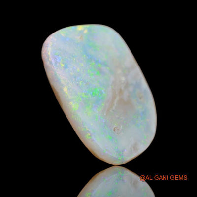 3.00 Cts Natural Australian Fire Opal Loose Gemstone Fancy Cabochon 16x11x2 mm A-48