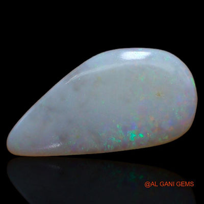 Natural Untreated Fire Opal Loose Gemstone Fancy Cabochon From Australia 2.30 Cts 15x7x3 mm A-493