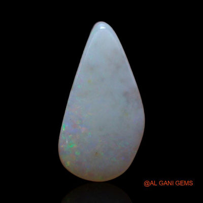 Natural Untreated Fire Opal Loose Gemstone Fancy Cabochon From Australia 2.30 Cts 15x7x3 mm A-493
