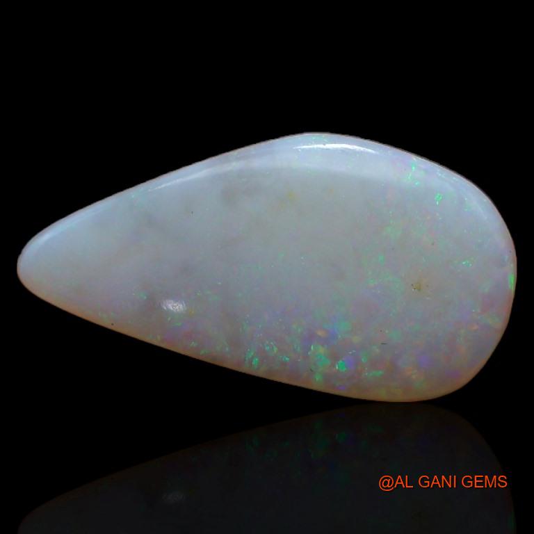 Natural Untreated Fire Opal Loose Gemstone Fancy Cabochon From Australia 2.30 Cts 15x7x3 mm A-493