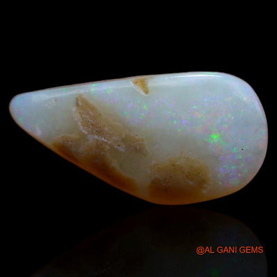 Natural Untreated Fire Opal Loose Gemstone Fancy Cabochon From Australia 2.30 Cts 15x7x3 mm A-493