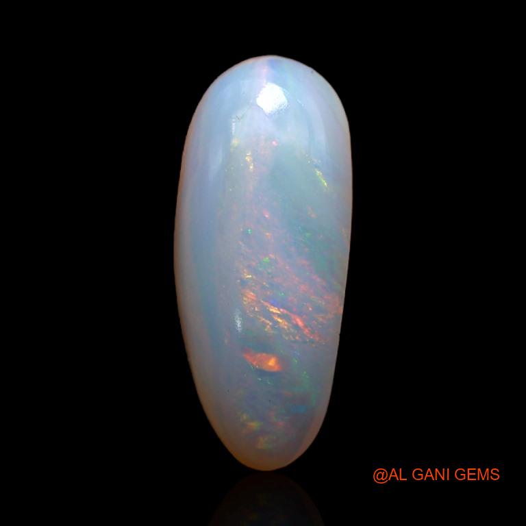 2.30 Cts Natural Australian Fire Opal Loose Gemstone Fancy Cabochon 15x8x3 mm A-495