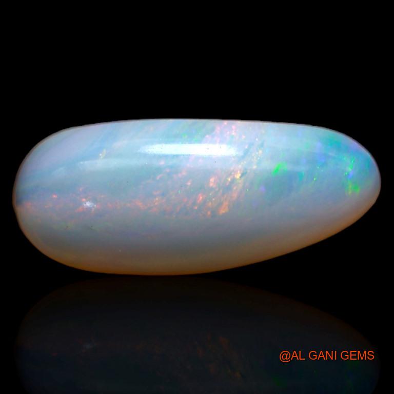 2.30 Cts Natural Australian Fire Opal Loose Gemstone Fancy Cabochon 15x8x3 mm A-495