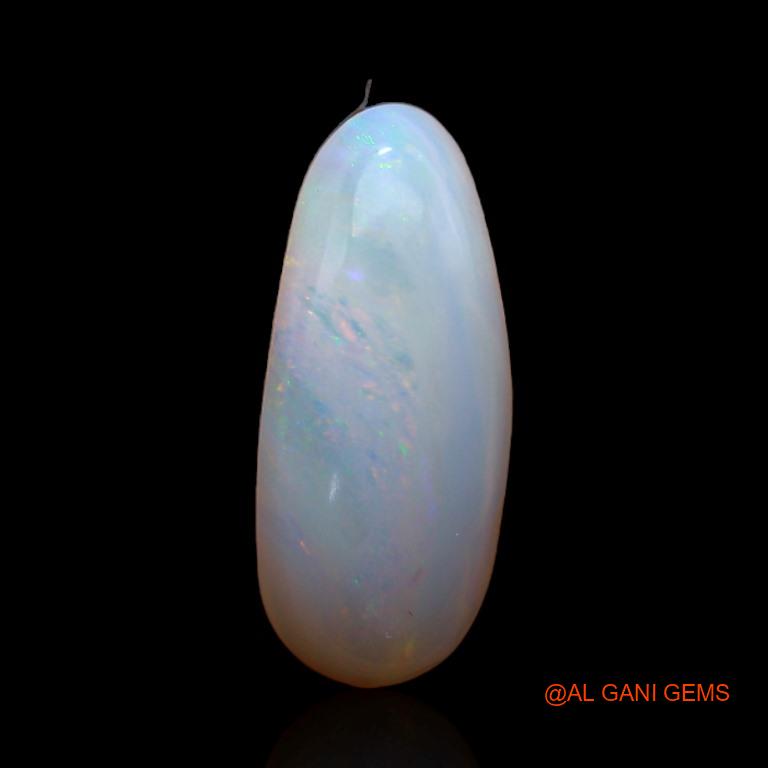 2.30 Cts Natural Australian Fire Opal Loose Gemstone Fancy Cabochon 15x8x3 mm A-495