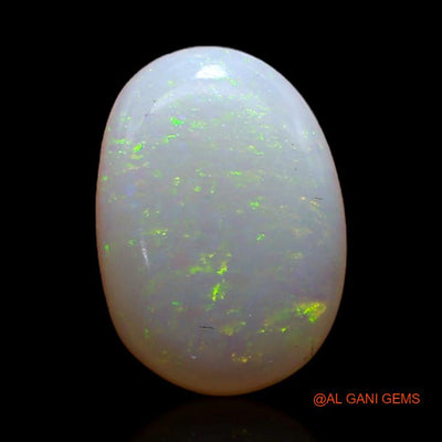 1.60 Cts Natural Australian Fire Opal Loose Gemstone Oval Cabochon 11x7x2 mm A-496