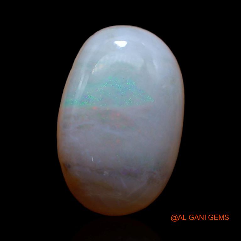 2.05 Cts Natural Australian Fire Opal Loose Gemstone Oval Cabochon 11x7x3 mm A-499