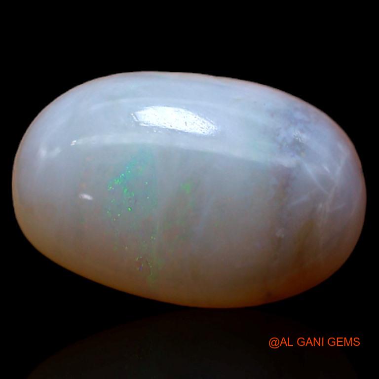 2.05 Cts Natural Australian Fire Opal Loose Gemstone Oval Cabochon 11x7x3 mm A-499