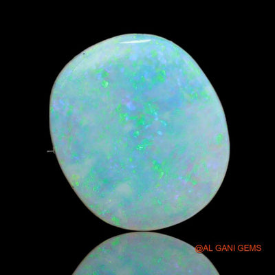8.25 Cts Natural Australian Fire Opal Loose Gemstone Oval Cabochon 16x14x4 mm A-4