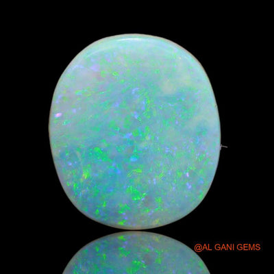 8.25 Cts Natural Australian Fire Opal Loose Gemstone Oval Cabochon 16x14x4 mm A-4