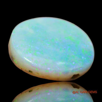 8.25 Cts Natural Australian Fire Opal Loose Gemstone Oval Cabochon 16x14x4 mm A-4