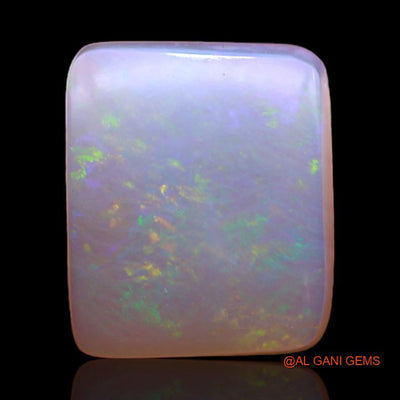 4.50 Cts Natural Australian Fire Opal Loose Gemstone Square Cabochon 10x9x5 mm A-502