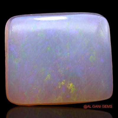 4.50 Cts Natural Australian Fire Opal Loose Gemstone Square Cabochon 10x9x5 mm A-502