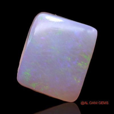 4.50 Cts Natural Australian Fire Opal Loose Gemstone Square Cabochon 10x9x5 mm A-502