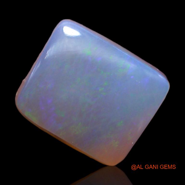 4.50 Cts Natural Australian Fire Opal Loose Gemstone Square Cabochon 10x9x5 mm A-502