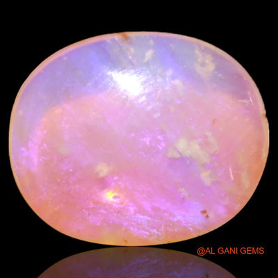 5.50 Cts Natural Australian Fire Opal Loose Gemstone Oval Cabochon 16x13x4 mm A-505
