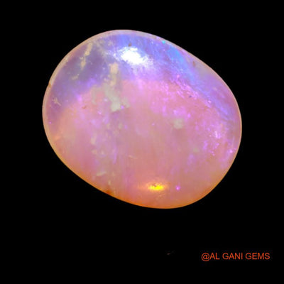 5.50 Cts Natural Australian Fire Opal Loose Gemstone Oval Cabochon 16x13x4 mm A-505