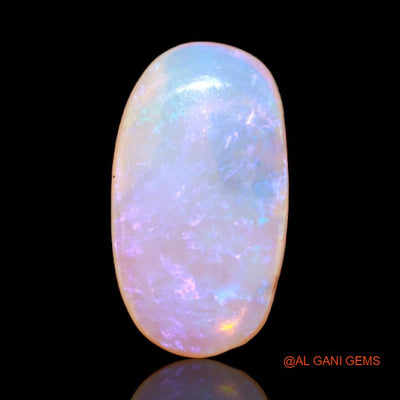 Natural Untreated Fire Opal Loose Gemstone Oval Cabochon From Australia 2.70 Cts 16x9x2 mm A-506