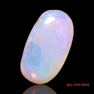 Natural Untreated Fire Opal Loose Gemstone Oval Cabochon From Australia 2.70 Cts 16x9x2 mm A-506
