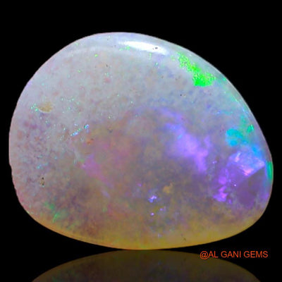 1.35 Cts Natural Australian Fire Opal Loose Gemstone Fancy Cabochon 11x9x1 mm A-507