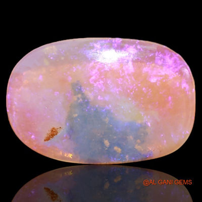 Natural Untreated Fire Opal Loose Gemstone Oval Cabochon From Australia 3.40 Cts 17x11x2 mm A-509