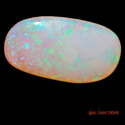 1.80 Cts Natural Australian Fire Opal Loose Gemstone Oval Cabochon 13x7x2 mm A-511