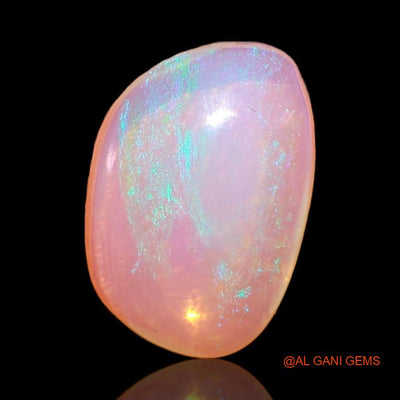 2.65 Cts Unheated Australian Fire Opal Loose Gemstone Fancy Cabochon Natural 13x9x3 mm A-518