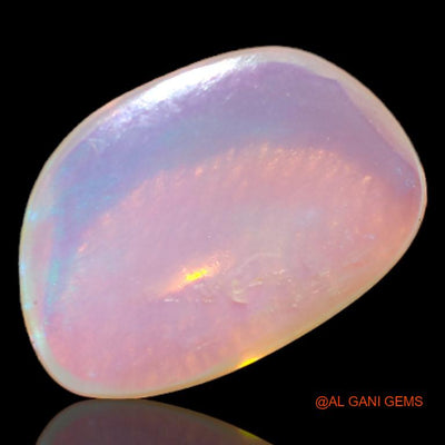2.65 Cts Unheated Australian Fire Opal Loose Gemstone Fancy Cabochon Natural 13x9x3 mm A-518