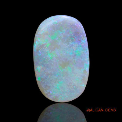 7.90 Cts Natural Australian Fire Opal Fancy Cabochon Loose Gemstone For Jewelry 22x14x3 mm A-51