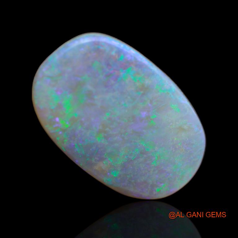 7.90 Cts Natural Australian Fire Opal Fancy Cabochon Loose Gemstone For Jewelry 22x14x3 mm A-51