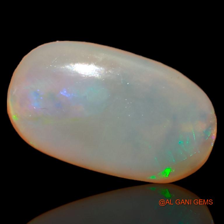 2.90 Cts Natural Australian Fire Opal Loose Gemstone Oval Cabochon 14x8x3 mm A-521