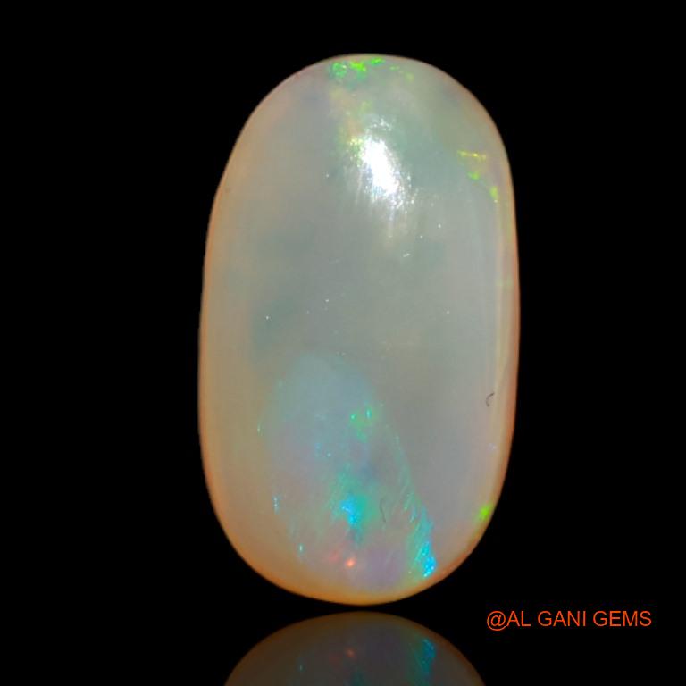 2.90 Cts Natural Australian Fire Opal Loose Gemstone Oval Cabochon 14x8x3 mm A-521