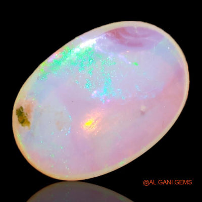 Natural Fire Opal Gemstone 2.05 Cts Loose Oval Cabochon From Australia 12x9x2 mm A-523