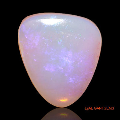 3.15 Cts Natural Australian Fire Opal Fancy Cabochon Loose Gemstone For Jewelry 12x11x3 mm A-528