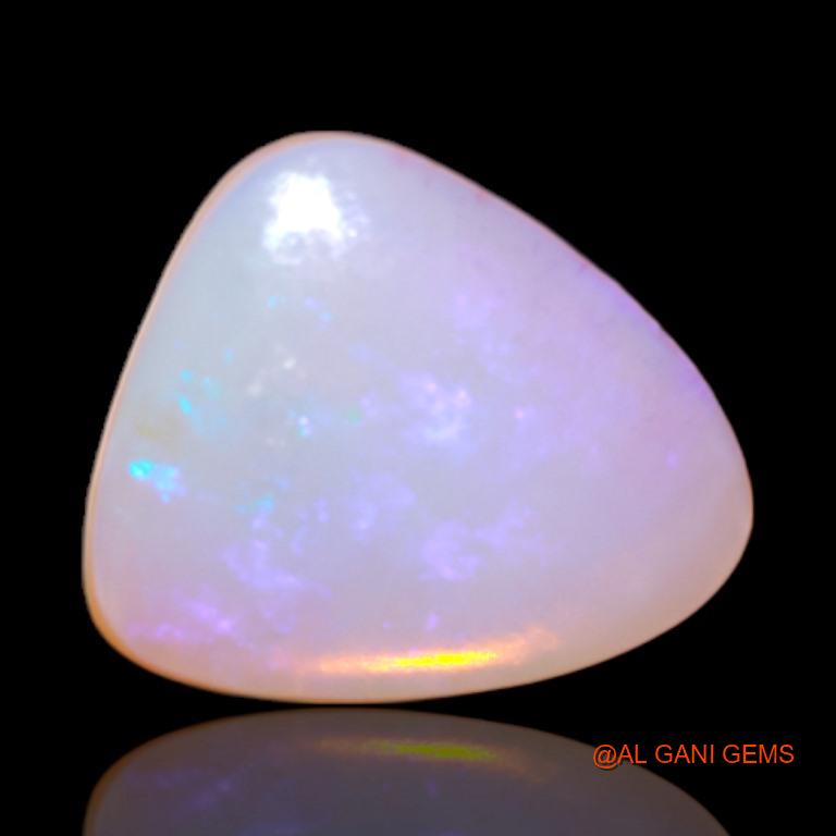 3.15 Cts Natural Australian Fire Opal Fancy Cabochon Loose Gemstone For Jewelry 12x11x3 mm A-528