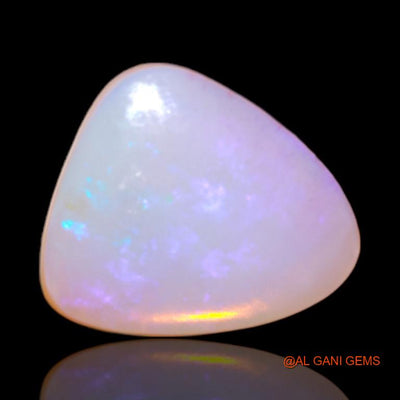 3.15 Cts Natural Australian Fire Opal Fancy Cabochon Loose Gemstone For Jewelry 12x11x3 mm A-528