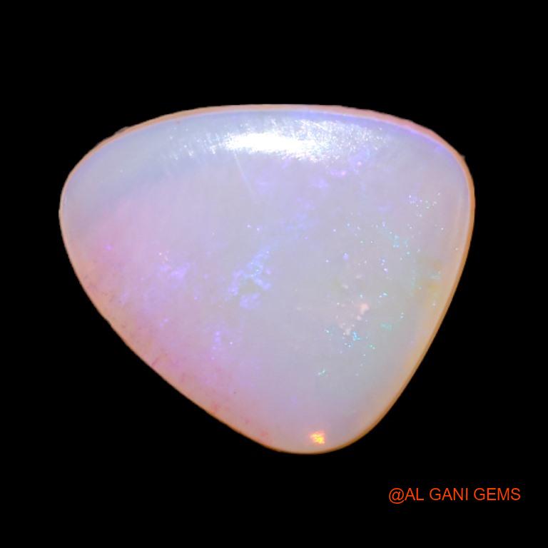 3.15 Cts Natural Australian Fire Opal Fancy Cabochon Loose Gemstone For Jewelry 12x11x3 mm A-528