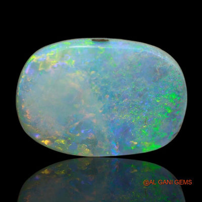 11.00 Cts Natural Australian Fire Opal Loose Gemstone Fancy Cabochon 21x14x4 mm A-52