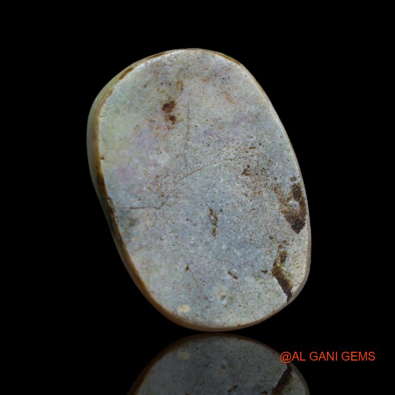 11.00 Cts Natural Australian Fire Opal Loose Gemstone Fancy Cabochon 21x14x4 mm A-52