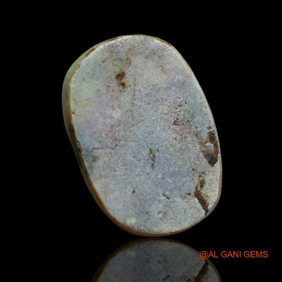 11.00 Cts Natural Australian Fire Opal Loose Gemstone Fancy Cabochon 21x14x4 mm A-52