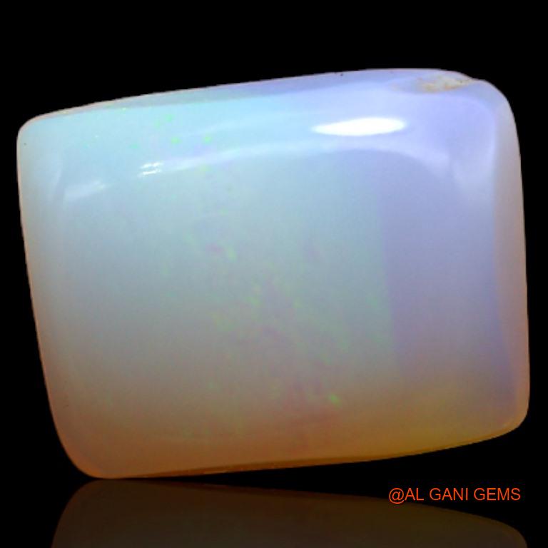 2.40 Cts Natural Australian Fire Opal Loose Gemstone Square Cabochon 9x7x4 mm A-530