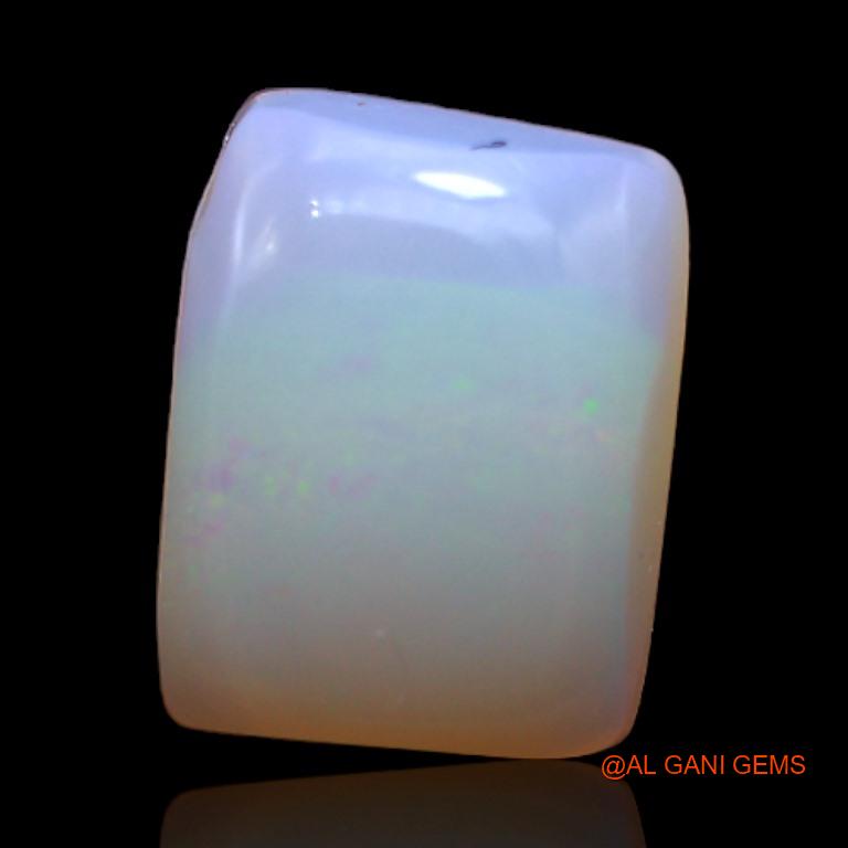 2.40 Cts Natural Australian Fire Opal Loose Gemstone Square Cabochon 9x7x4 mm A-530