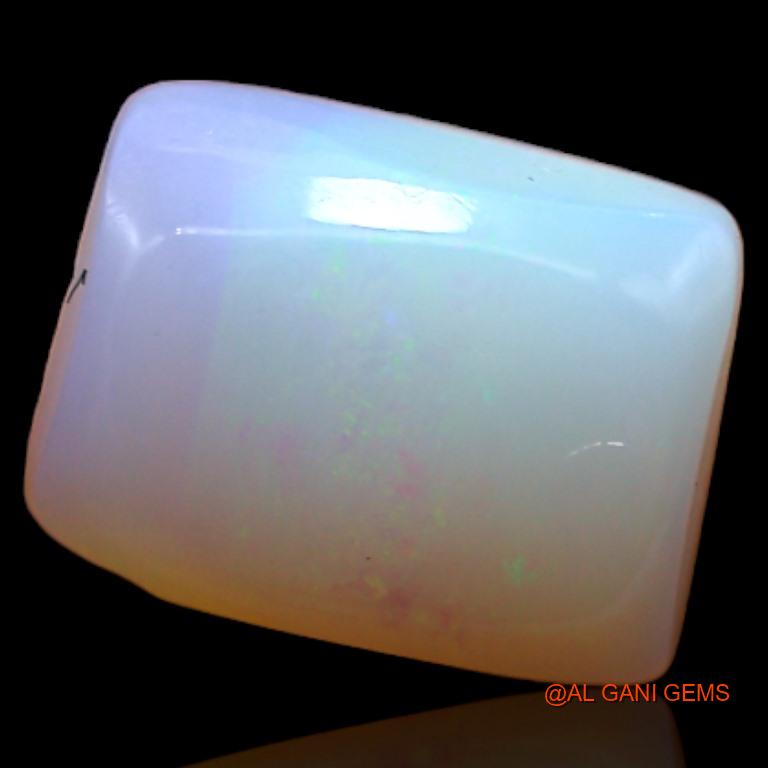 2.40 Cts Natural Australian Fire Opal Loose Gemstone Square Cabochon 9x7x4 mm A-530