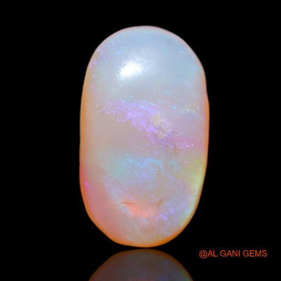 2.85 Cts Natural Australian Fire Opal Oval Cabochon Loose Gemstone For Jewelry 13x7x4 mm A-532