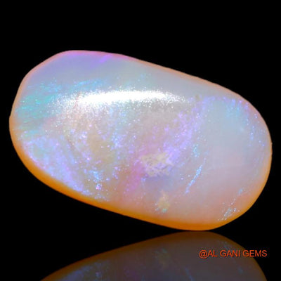 2.85 Cts Natural Australian Fire Opal Oval Cabochon Loose Gemstone For Jewelry 13x7x4 mm A-532