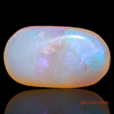 2.85 Cts Natural Australian Fire Opal Oval Cabochon Loose Gemstone For Jewelry 13x7x4 mm A-532